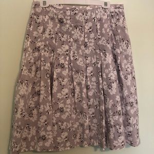 Eric Alexandre grey floral skirt
